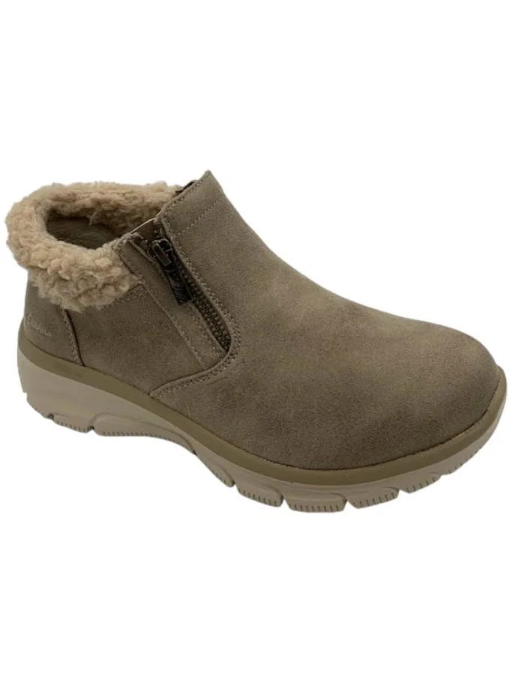 Skechers Easy Going Water Repellent Ankle Boots Social Mode Mushroom - Medium